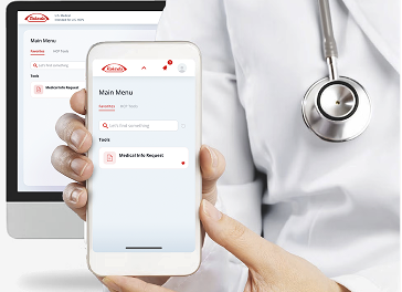 Takeda Connect mobile application interface