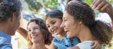 Family members in healthcare setting
